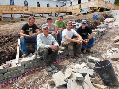 2014Workshop3 Dry Stone Walling Workshop 3