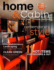 Home and Cabin Magazine Cover Home and Cabin Magazine Cover