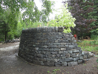 a second view of the test piece of wall
